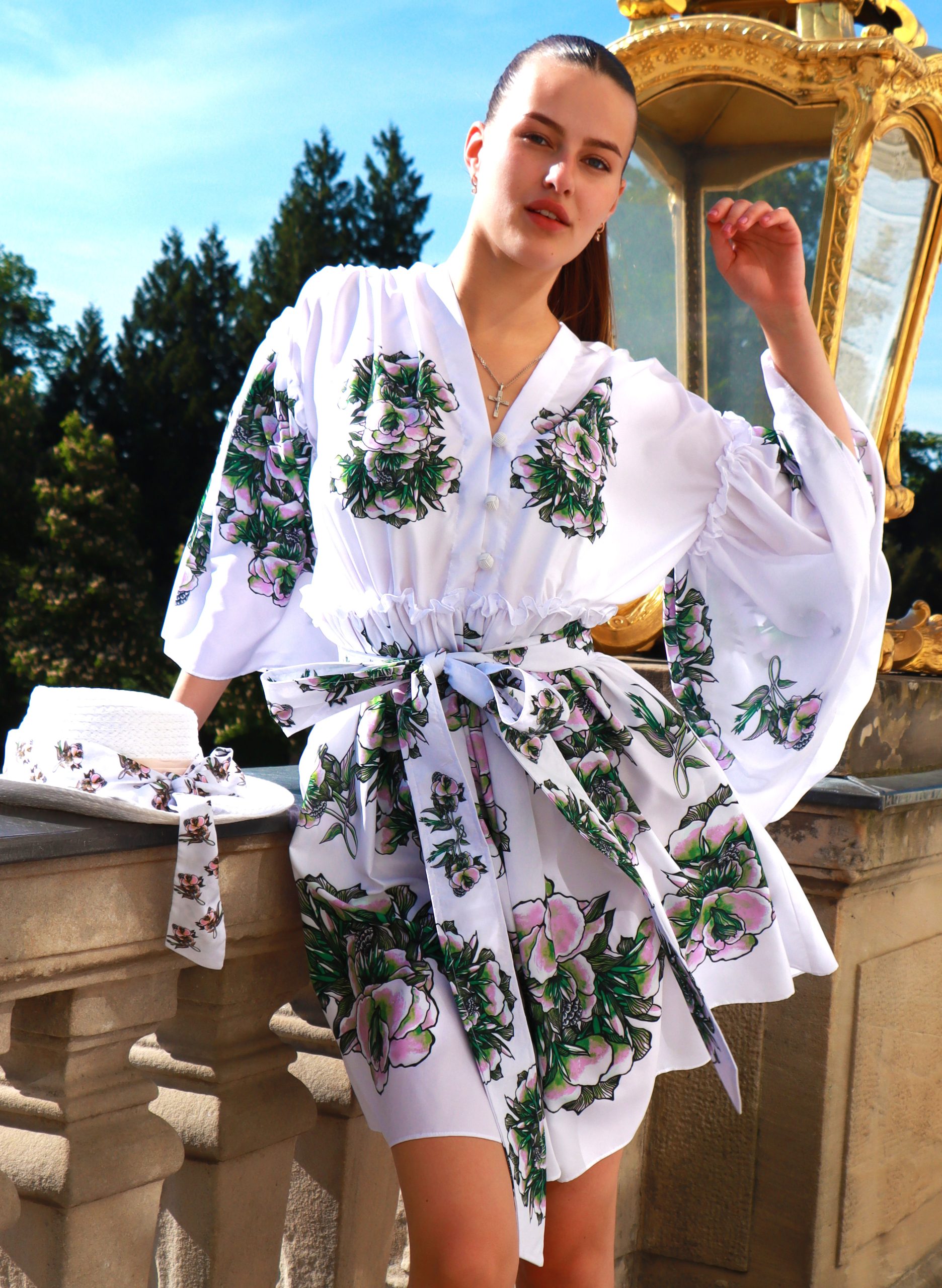 short white cotton dress with wide sleeves & belt.jpg1